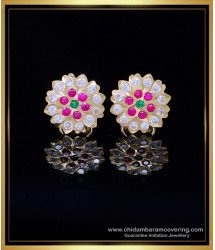 ERG1997 - Attractive Flower Design impon earrings online shopping