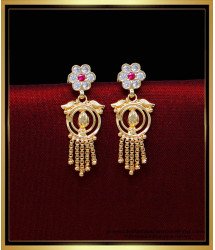 ERG2024 - Traditional Gold Design Gold Plated Earrings for Women