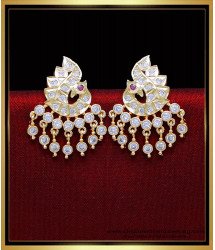 ERG2043 - Traditional Gold Design Impon Stud Earrings for Women