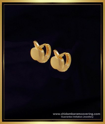 ERG2055 - Elegant Apple Design Hoop Earrings Design Artificial