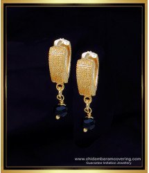 ERG2073 - Simple New Gold Bali Design Gold Covering Earrings