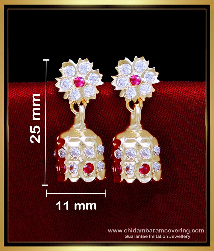 Impon Jewellery online shopping, impon earrings designs, impon stud earrings, impon earrings online shopping, impon earrings jhumka, impon jewellery, jhumka earrings, jhumka earrings gold, Jhumka earrings gold design, Bridal Jhumka Earrings Gold