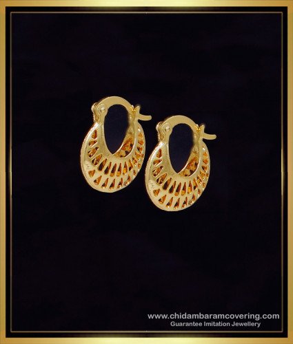 ERG2105 - Unique Best Quality Party Wear Hoop Earrings for Women