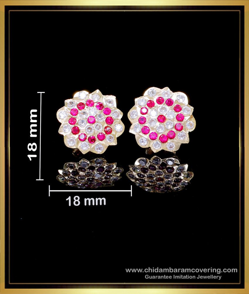 south indian earrings tops