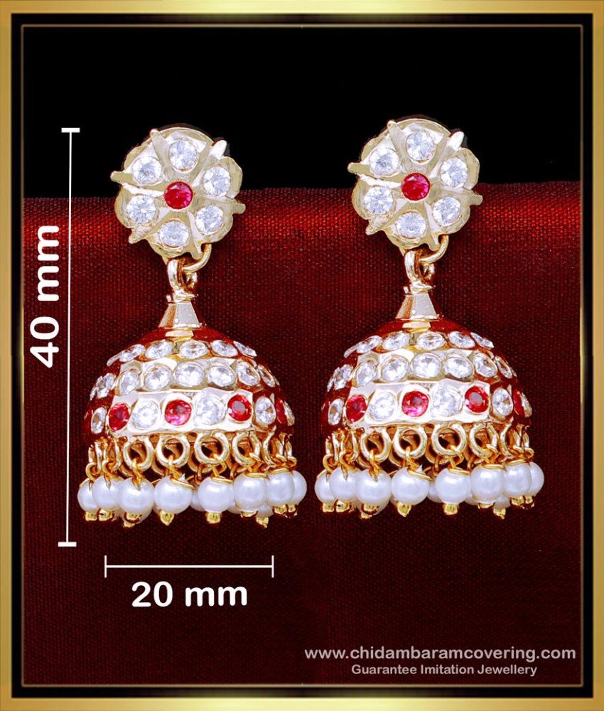 earrings jhumka design gold