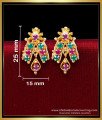 earring stud design gold