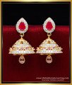 big jhumka earrings