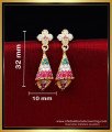 designer diamond jhumka