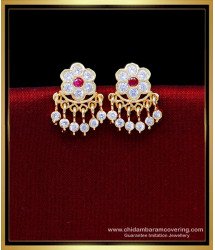 ERG2218 - Attractive Daily Wear Earrings Gold Design for Women