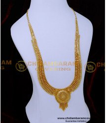 HRM1024 - Traditional Haram Gold Covering Rani Haar Gold Design