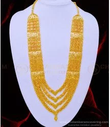 Buy Traditional Gold Plated Mullamottu Haram Design Kerala Wedding ...