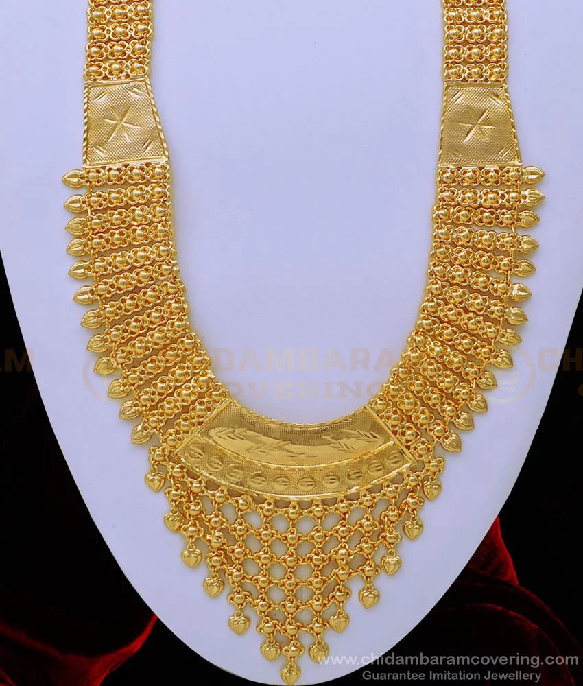 Bridal haram jewellery on sale gold