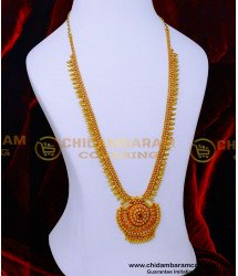 HRM1068 - Gold Plated Jewellery Long Haram Designs for Wedding