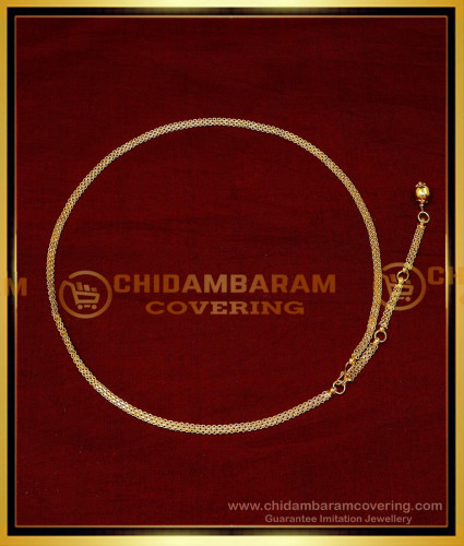 HIP018 - Aranjanam Gold Newborn Baby Gold Waist Chain for Baby Boy