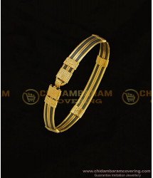 KBL037 - 2.0 Size Gold Plated Anaval Bracelet Design Elephant Hair|Yanai Mudi Bangles for Babies 