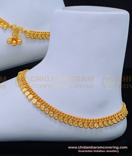 ANK098 - 10 Gold Plated Guaranteed Manga Kolusu |Mango Design Payal for Female 