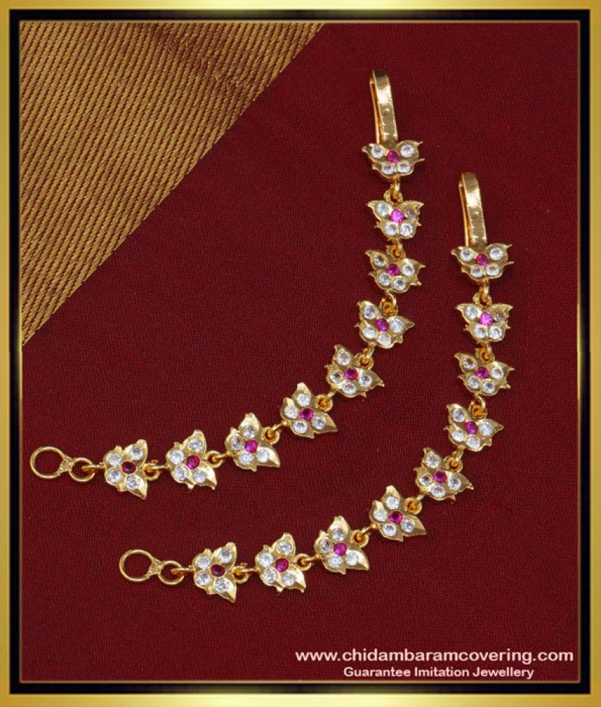 Buy Gold Wedding Earrings Online in India I Gold Wedding Earrings Designs @  Best Price | Candere by Kalyan Jewellers