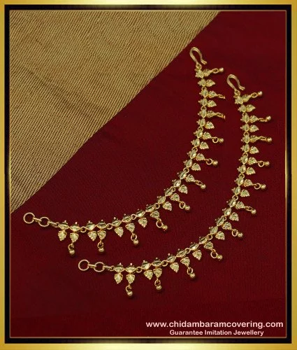 Gold Plated Temple Necklace Set Jhumka Earrings South Indian Jewellery  Collections NL21089