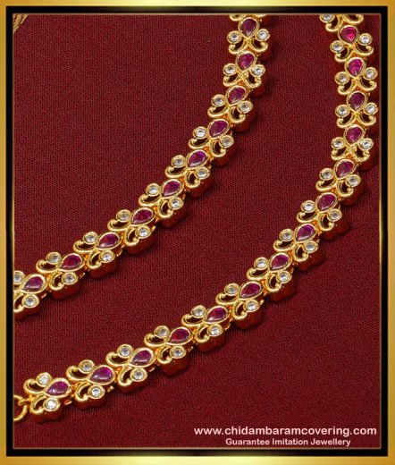 BNG052 - 2.6 Size South Indian Style Traditional Gold Plated Lakshmi ...