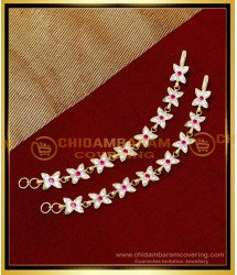 MAT255 - Latest Flower Design Impon Stone Kathu Mattal Design