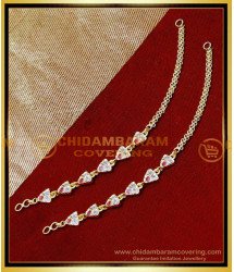 MAT267 - Traditional Gold Design Ear Chain Gold Kan Chain Design