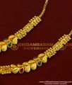 MAT86 - Beautiful Leaf Design Forming Gold Ear Chain Gold Mattal Design 