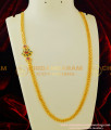 MCHN145 - Latest 1 Gram Gold Thali Chain with CZ Stone Side Pendant Design Indian Jewellery Online 