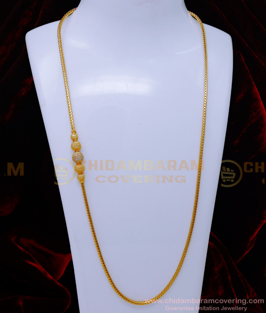 gold plated mugappu chain online, mugappu chain latest designs, mugappu chain gold, traditional mugappu designs, simple mugappu designs, mugappu chain designs, mopu chain, diamond mugappu thali chain, mugappu thali chain gold design