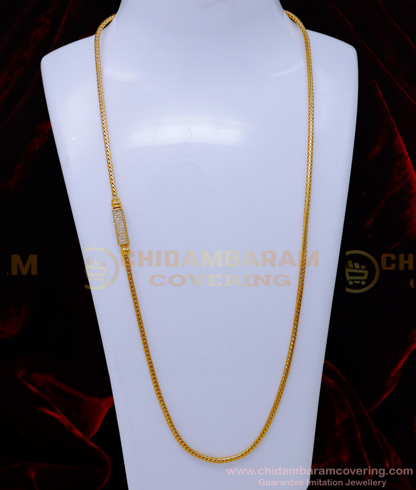 gold plated mugappu chain online, mugappu chain latest designs, mugappu chain gold, traditional mugappu designs, simple mugappu designs, mugappu chain designs, mopu chain, diamond mugappu thali chain, mugappu thali chain gold design