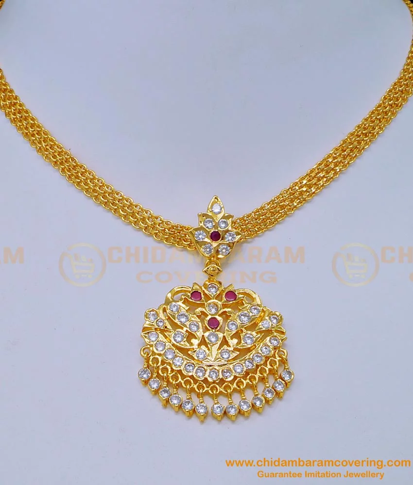 Buy South Indian Jewellery Traditional Impon Old Model Attigai Design ...