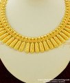 NLC270 - One Gram Gold Kerala Jewellery Light Weight Gold Necklace Design Online