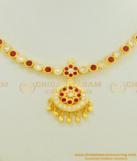 Buy South Indian Impon Attigai necklace Design Buy Online