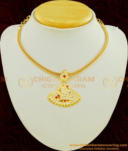 Buy South Indian Impon Attigai necklace Design Buy Online