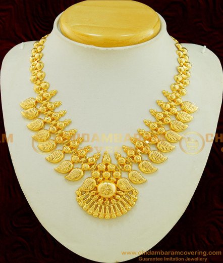 Buy Attractive Gold Plated Gold Beads 3 Layered Necklace Gold Design ...