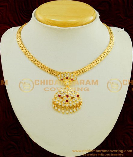 Buy South Indian Impon Attigai necklace Design Buy Online