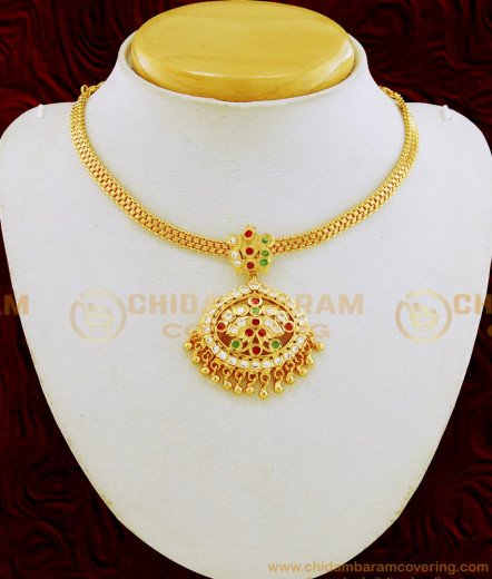 Buy South Indian Impon Attigai necklace Design Buy Online