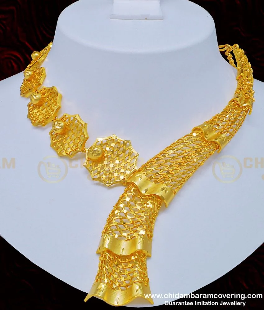 New arabic deals gold necklace designs