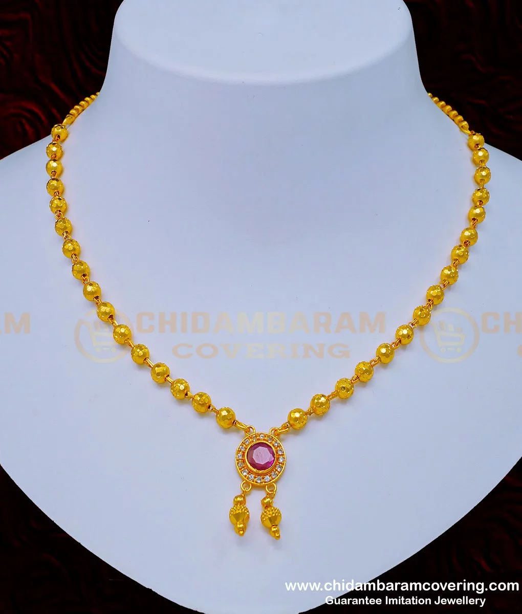 new arrival one gram gold necklace design collections with price - YouTube  | Simple necklace designs, Gold necklace designs, Gold bride jewelry