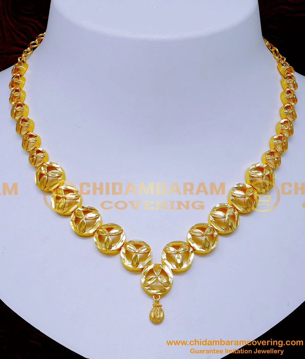 Low weight 2025 gold necklace