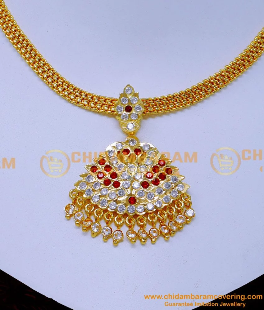 Buy Original Impon Jewellery Swan Design Attigai Online