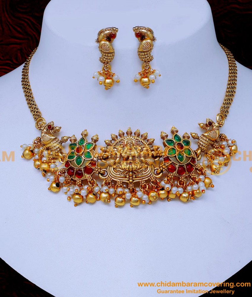 traditional lakshmi choker necklace, antique necklace designs latest models, antique jewellery, antique jewellery bridal set, antique necklace, antique necklace set, antique necklace designs, antique jewellery artificial, antique jewellery bridal set, antique jewellery design, Antique necklace desig