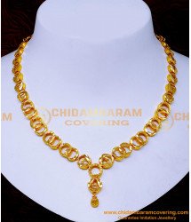 NLC1506 - Wedding Artificial Necklace Designs Gold New Model