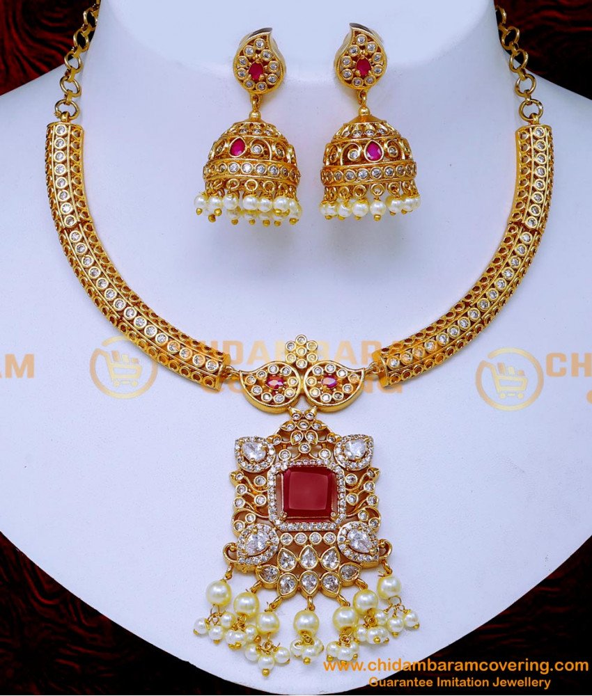 bridal antique necklace designs