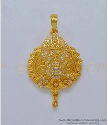 White stone gold hot sale pendant designs