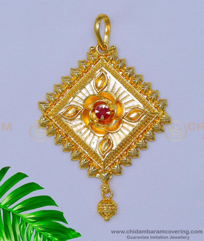 Gold plated jewellery with guarantee,1gm Gold Plated jewellery online, Modern Gold pendant designs for female, Pendant design Gold, Gold Pendant designs for female, locket design for women, dollar design for gold chain, Gold Dollar designs for Female 