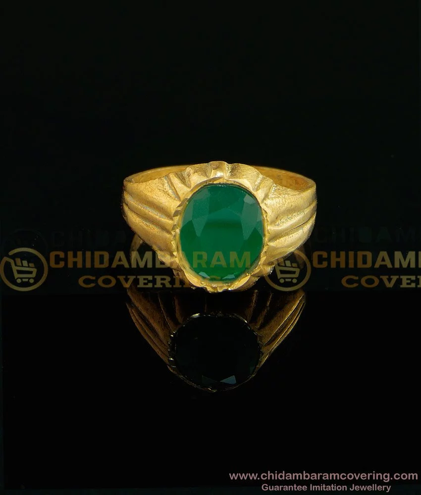 Emerald Ring, Large Emerald, Created Emerald, Green Emerald Ring, Vint –  Adina Stone Jewelry