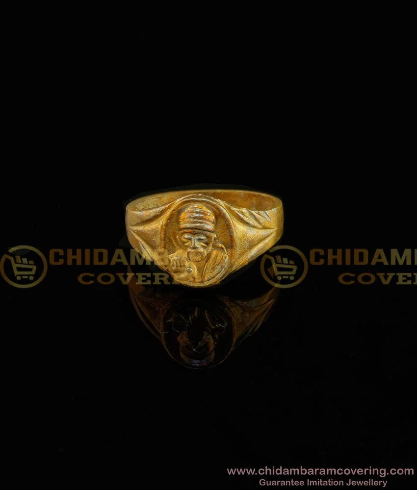 Master Sai Baba Gold Ring | Raj Jewels