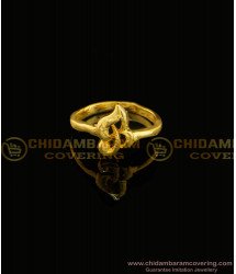 RNG095 - Cute Impon Real Gold Design Casting Ring Gold Design Best Price Online
