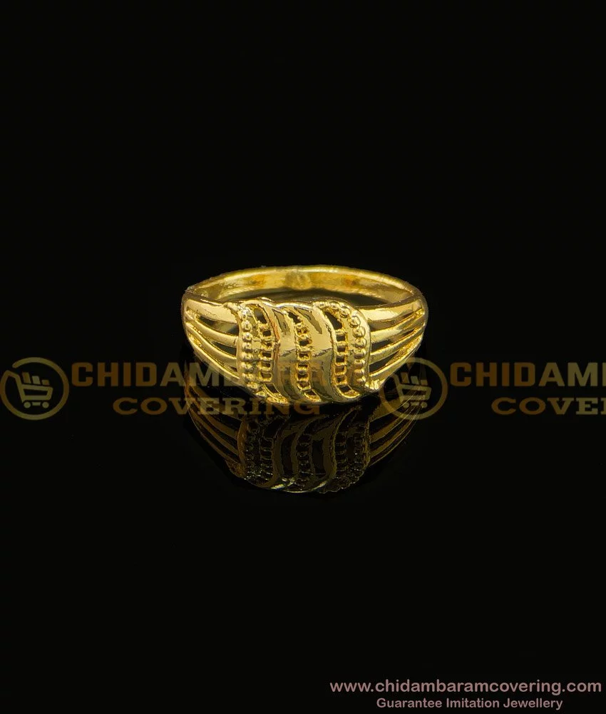 Buy Brilliant Lattice 22 Karat Gold Ring at Best Price | Tanishq UAE