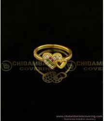 RNG188 - Latest Fashion Ladies Heart Design Finger Ring Buy Online